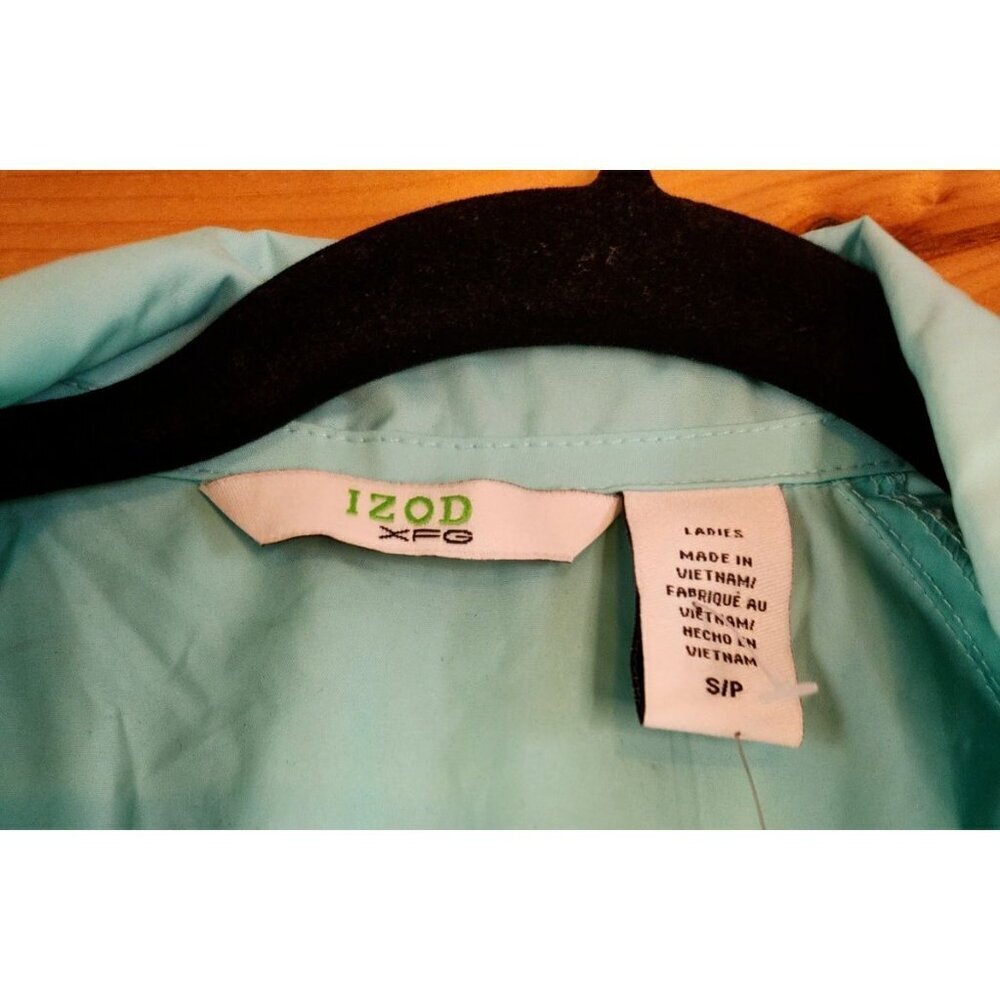 Izod Jacket S XFG Golfing Golf Hiking Trail Outdoors Zip Up Windbreaker Coat - Picture 11 of 16